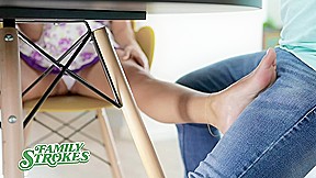 FamilyStrokes - Cheating Latina Stepmom And Step son Have Hard Rough Sex With Facial