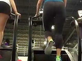 Fit blonde booty pawg
