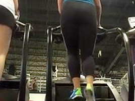 Fit blonde booty pawg