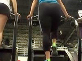 Fit blonde booty pawg