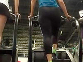 Fit blonde booty pawg