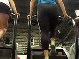 Fit blonde booty pawg