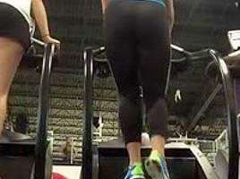 Fit blonde booty pawg