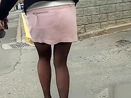Flashing My Body Naked In A Public Parking