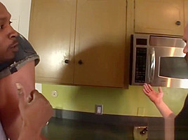 Foolish husband helps his wife fuck