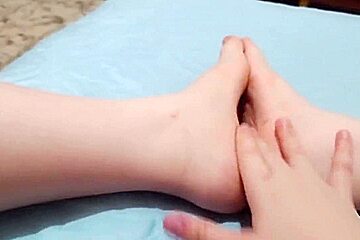 Foot Pov - I Send A Video Of My Feet To My Stepfather So He Can Masturbate With Me Pinay