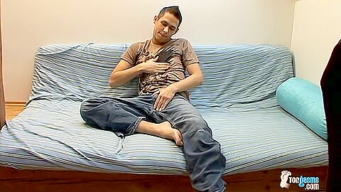 Foot Smothered In Warm Cum - Cristian