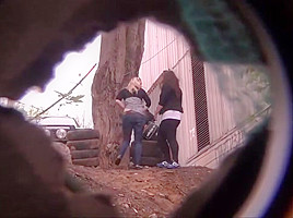 Forest pissing 1