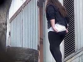 Forest pissing 1