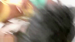 Four ebony trannies get busy fucking their massive asses
