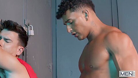 Free Premium Video Men - Mister Deep Voice Tells Kenzo Alvarez To Fuck Him From Behind Then Lets Him Ride Him