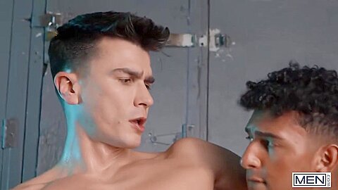 Free Premium Video Men - Mister Deep Voice Tells Kenzo Alvarez To Fuck Him From Behind Then Lets Him Ride Him