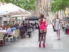 French brunette gets double penetration