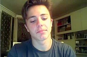 French cute boy cums on cam sexy bubble ass tight asshole