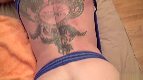 French slut cremapied in jockstrap by Jess Royan - FrenchHolesCreampied