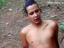 Friends Find Spot In The Woods For Slamming