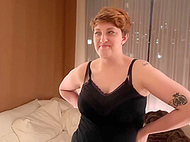 Friends Horny Step sister Caught And Creamed With Casting Curvy