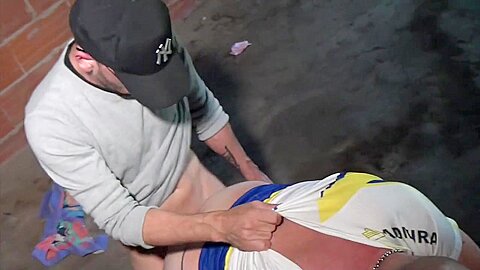 Fucked Bareback Outdoor By Straight Curious Badboy - JessRoyanXxx