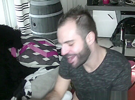Fucked by surpruse by sexy Arab for Christmas - BadBoysFuckers