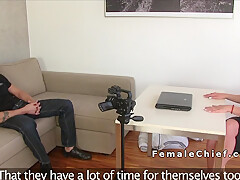 Fucks Handsome Guy In Office