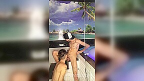 Fudi com dotado na piscina do motel, tomei muita leitada - PissVids
