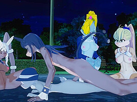 Furry) Rabbit Gangbang - 3d Hentai And Hentai 3d