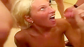 GERMAN LEGAL teen 18+ GANGBANGED #2