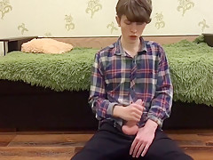 Gay Boy In I Like Cum Every Single Day ! Jerking Off Perfect Boy