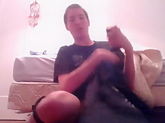 Gay Hot teen 18+ Pleasing Himself