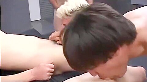 Gay gloryhole orgy - Factory Video