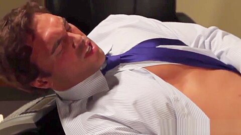 Gay officesex hunk sucks and fucks