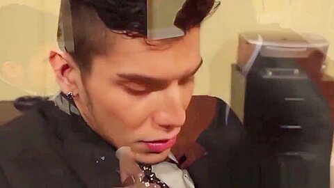 Gay officesex hunk sucks and fucks