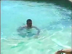 Gay orgy outdoors with anal