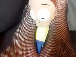 Giantess Finds and Crushes and Tramples Little Man (Morty Plush)
