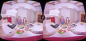 Gina Gerson Henessy Kevin White in Cooking lesson - VirtualRealPorn