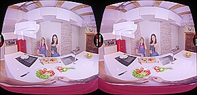 Gina Gerson Henessy Kevin White in Cooking lesson - VirtualRealPorn