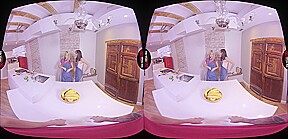 Gina Gerson Henessy Kevin White in Cooking lesson - VirtualRealPorn