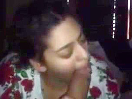 Glorious blowjob from gorgeous babe