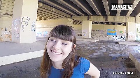 Gorgeous Chicks Francys Belle & Luna Rival Toying Each Other In Abandoned Place
