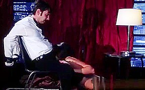 Gorgeous Femdom Deepthroating Hard Dick