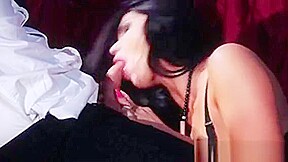 Gorgeous Femdom Deepthroating Hard Dick