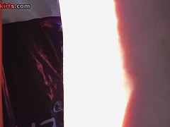 Gracious upskirt closeup