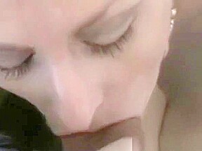 Grandmother With Pearls Homemade Blowjob