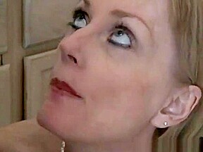 Grandmother With Pearls Homemade Blowjob