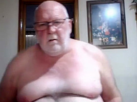 Grandpa stroke on webcam 3