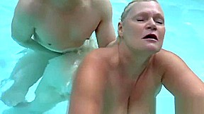 Granny fucked in shower