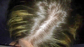 Granny slut sucking a black dick