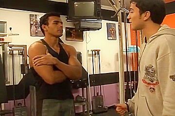 Guy Friend Shows Up For Gay Sex At The Gym