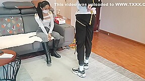 Guy Tied Up By Girl
