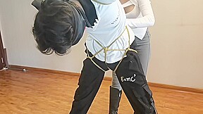Guy Tied Up By Girl